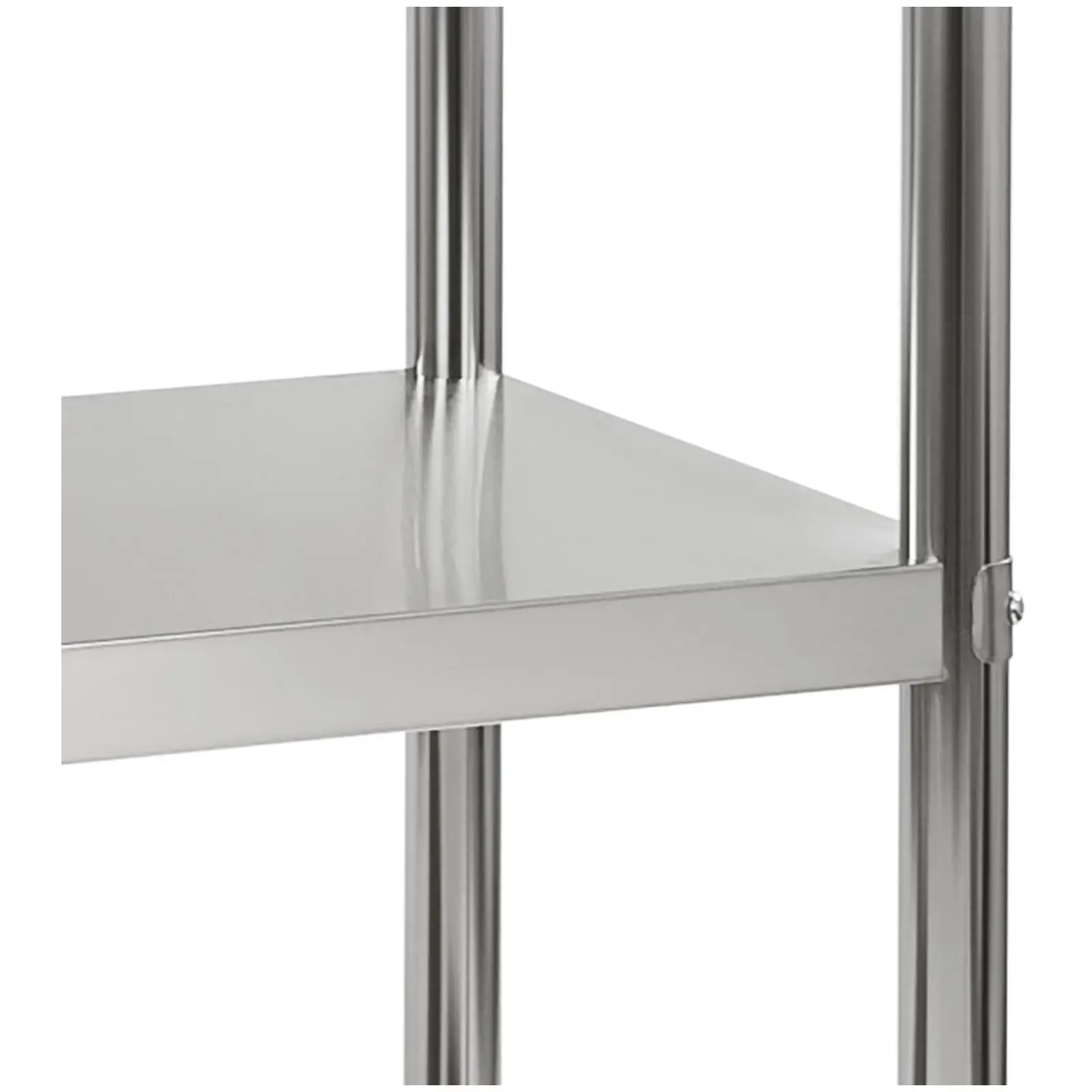 Stainless steel shelf - 120 cm