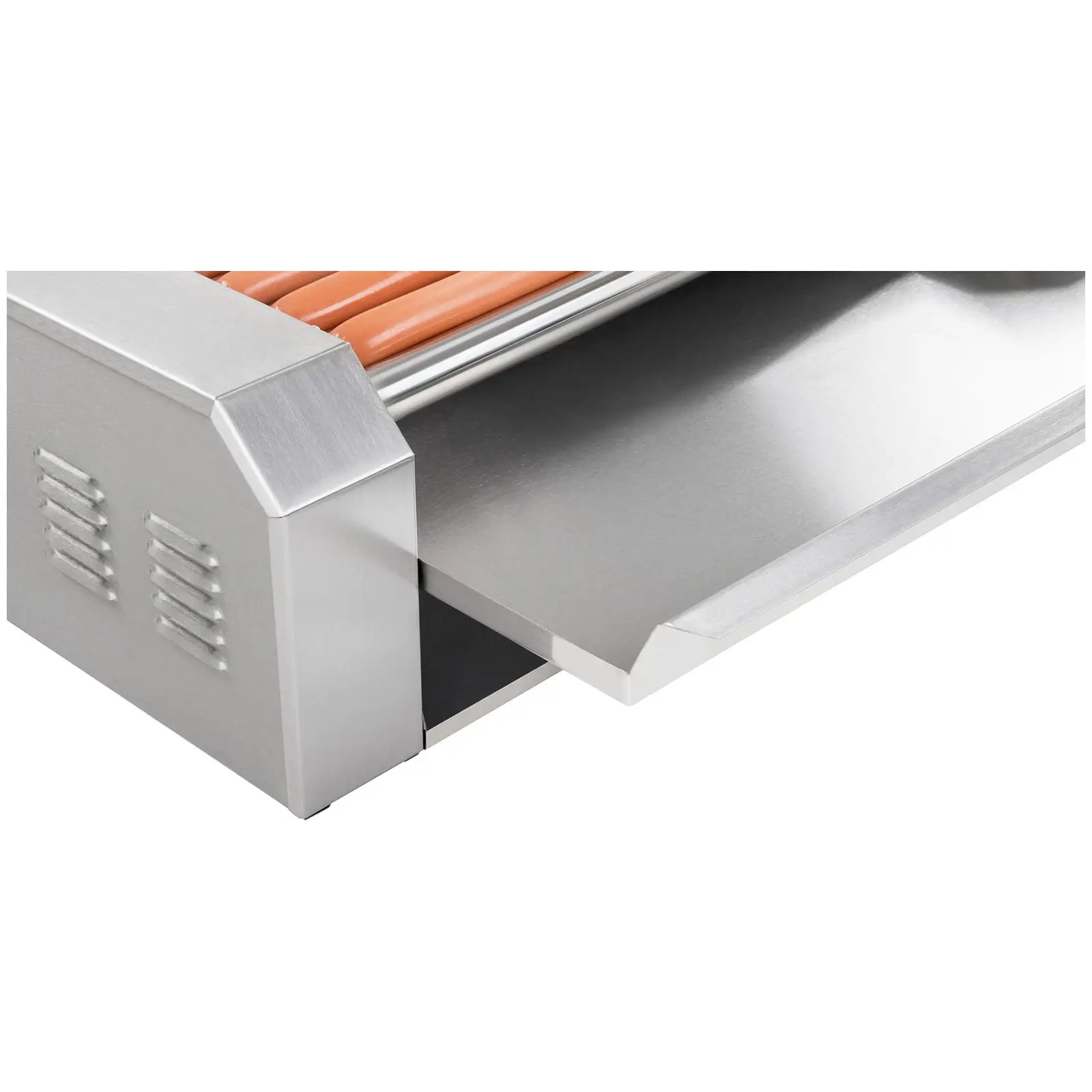 Hot Dog Grill - 9 rollers - stainless steel