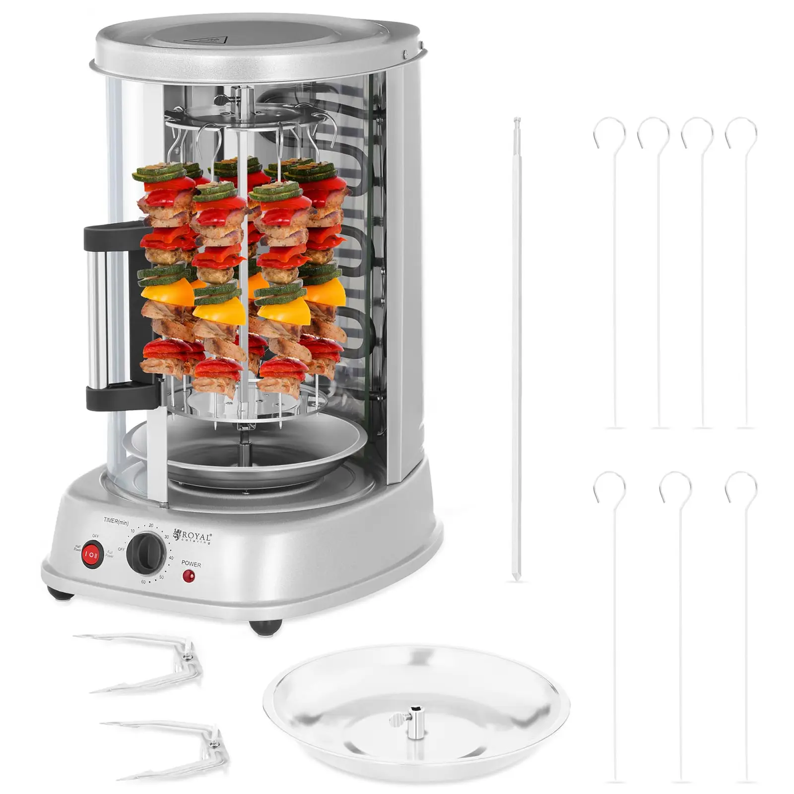 Factory second Tower Rotisserie - 4-in-1 - 1.500 W - 21 L