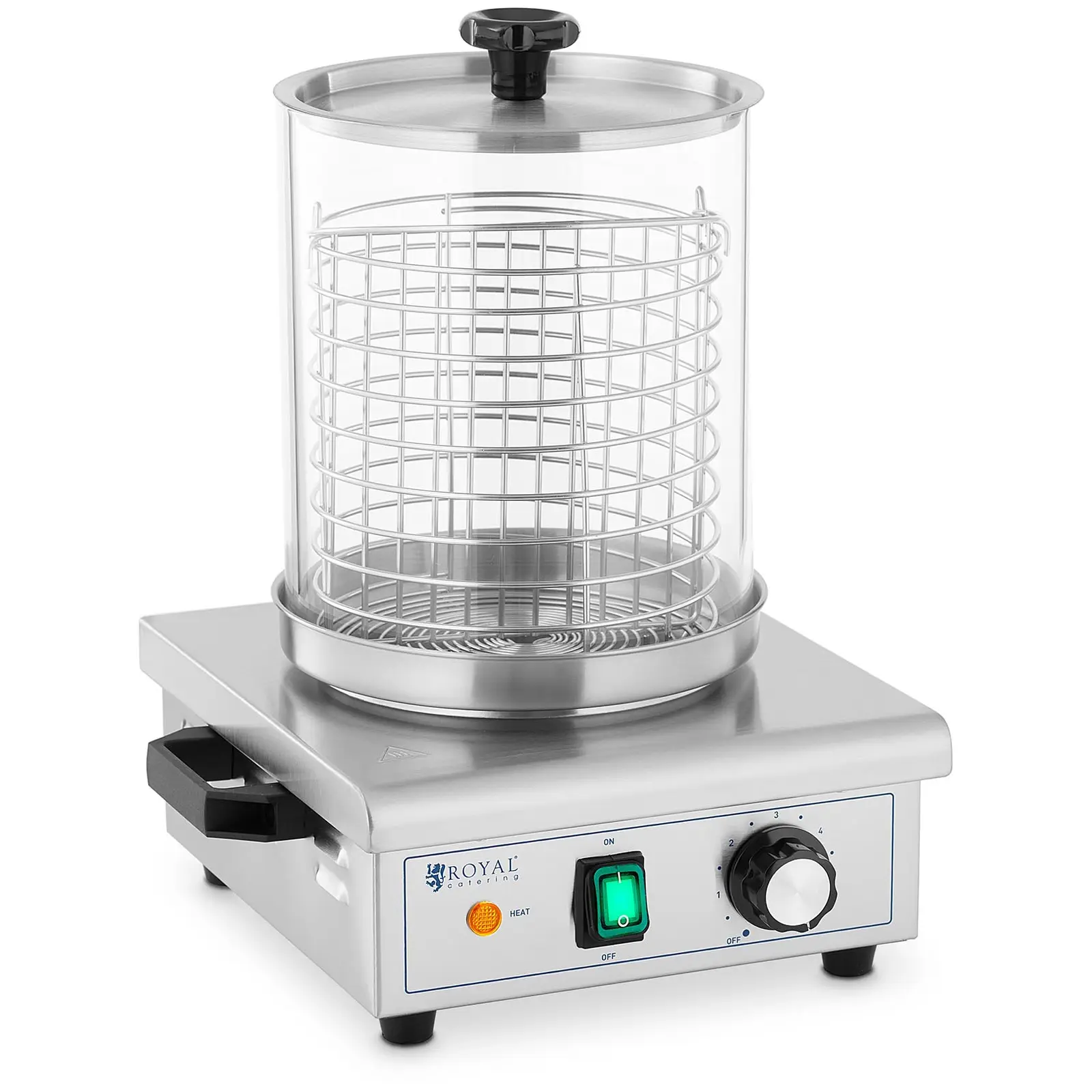 Hot Dog Steamer - 450 W - Royal Catering