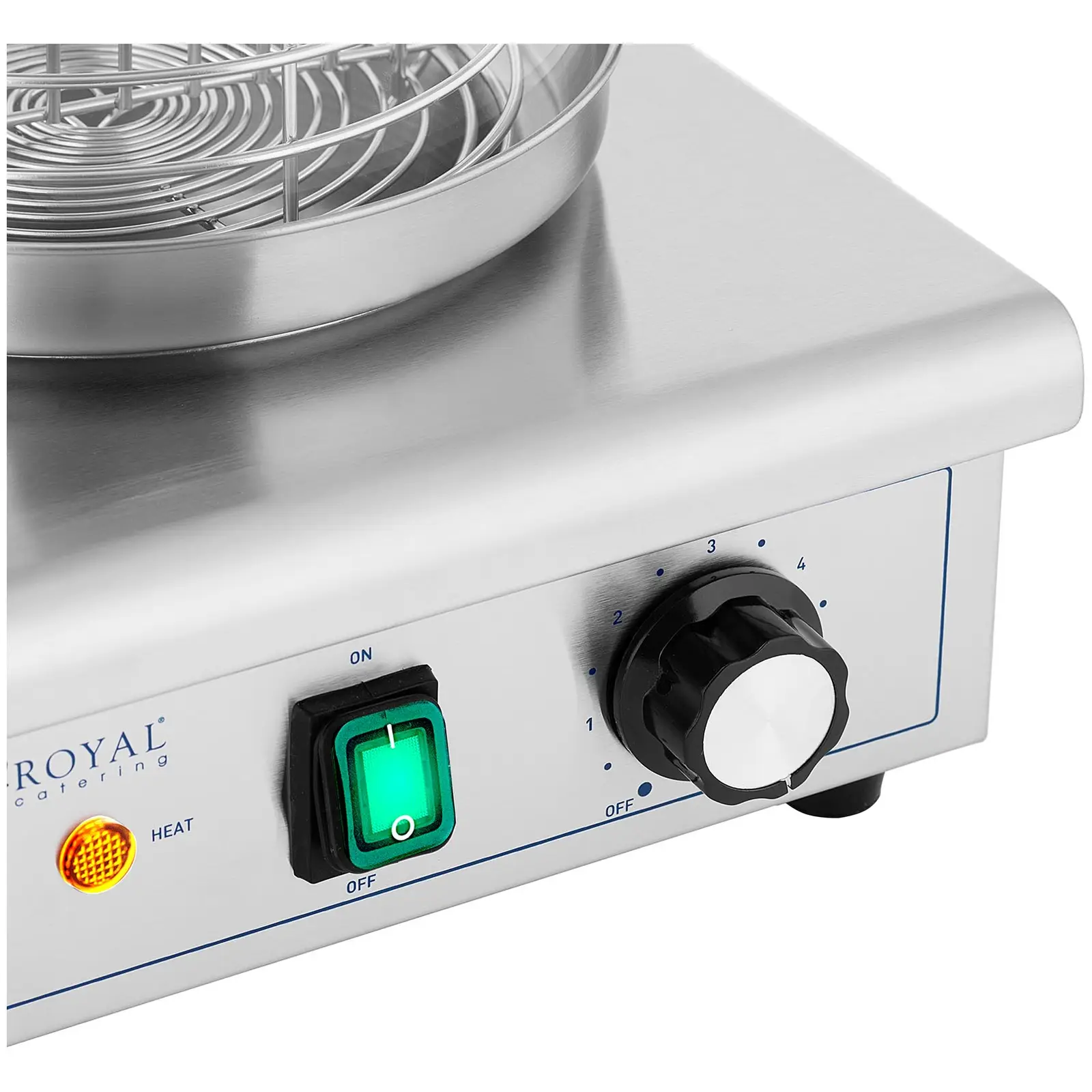 Hot Dog Steamer - 450 W - Royal Catering
