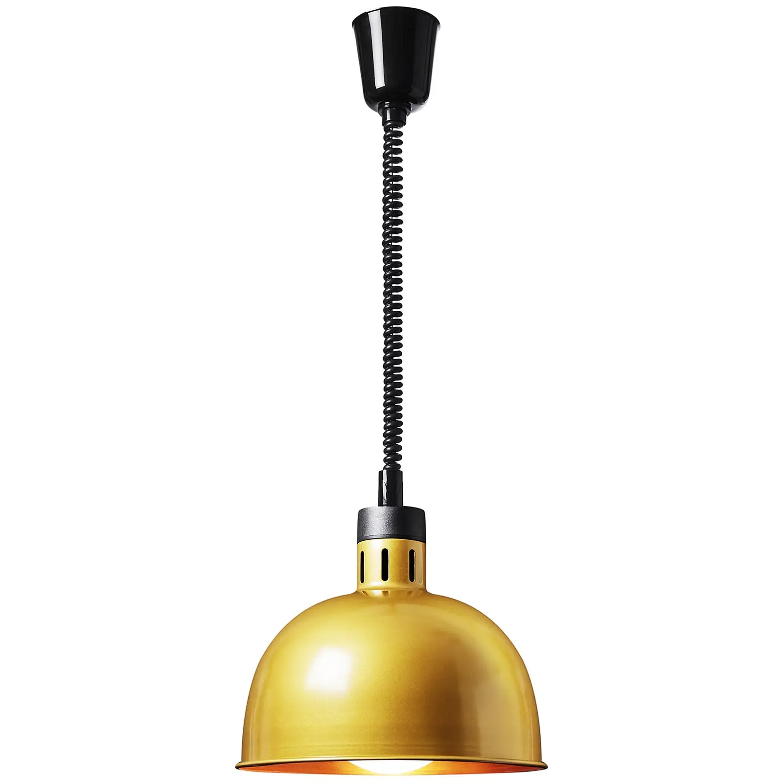 Heat Lamp - pale gold - 29 x 29 x 29.5 cm - Royal Catering - Steel - height-adjustable