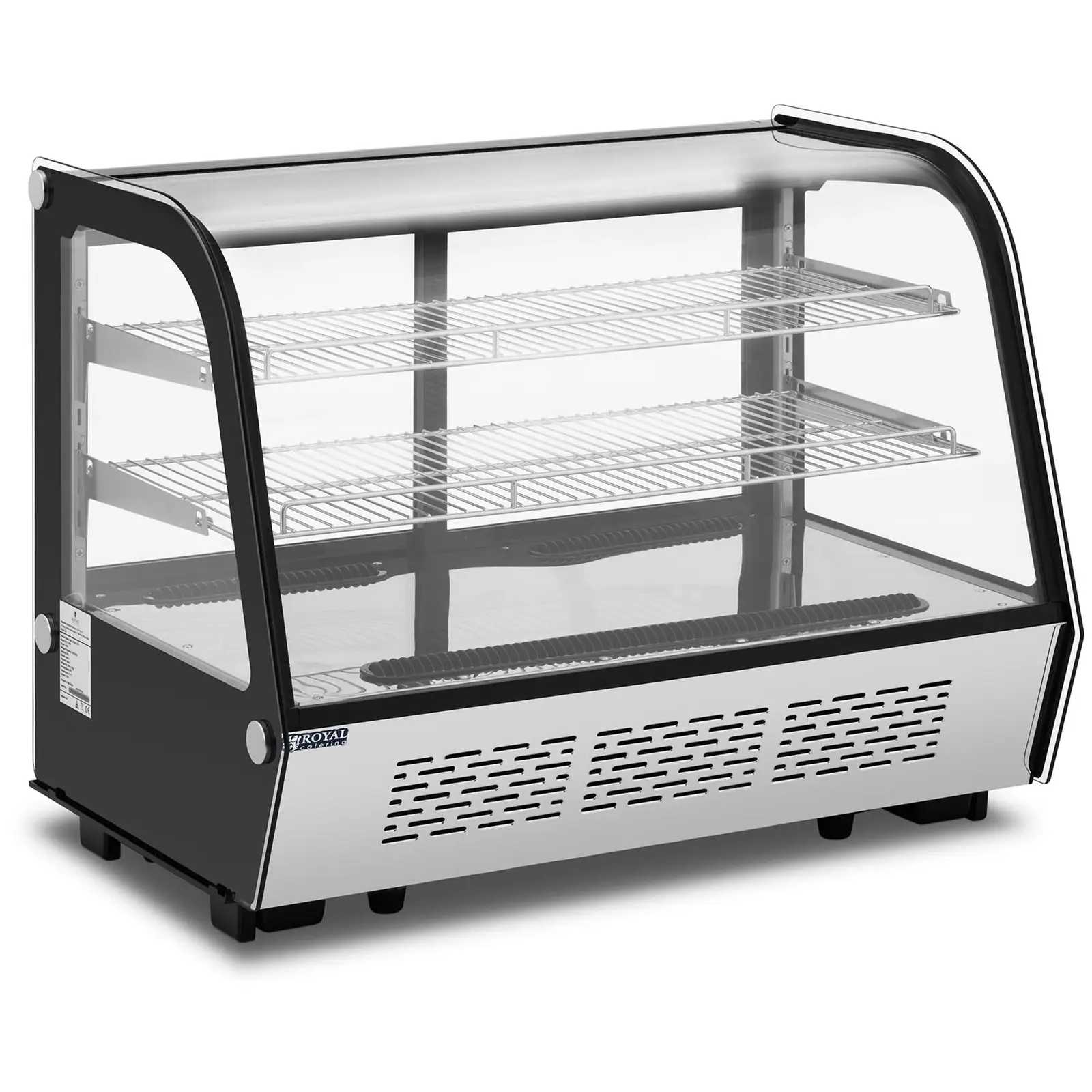 Refrigerated Display Case - 160 L - Royal Catering - 3 levels - stainless steel