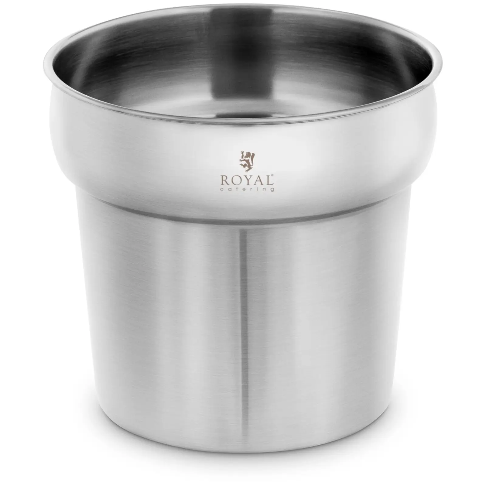 Sauce Container - Stainless steel - 6,6 l - Ø 240 x 370 mm - Royal Catering