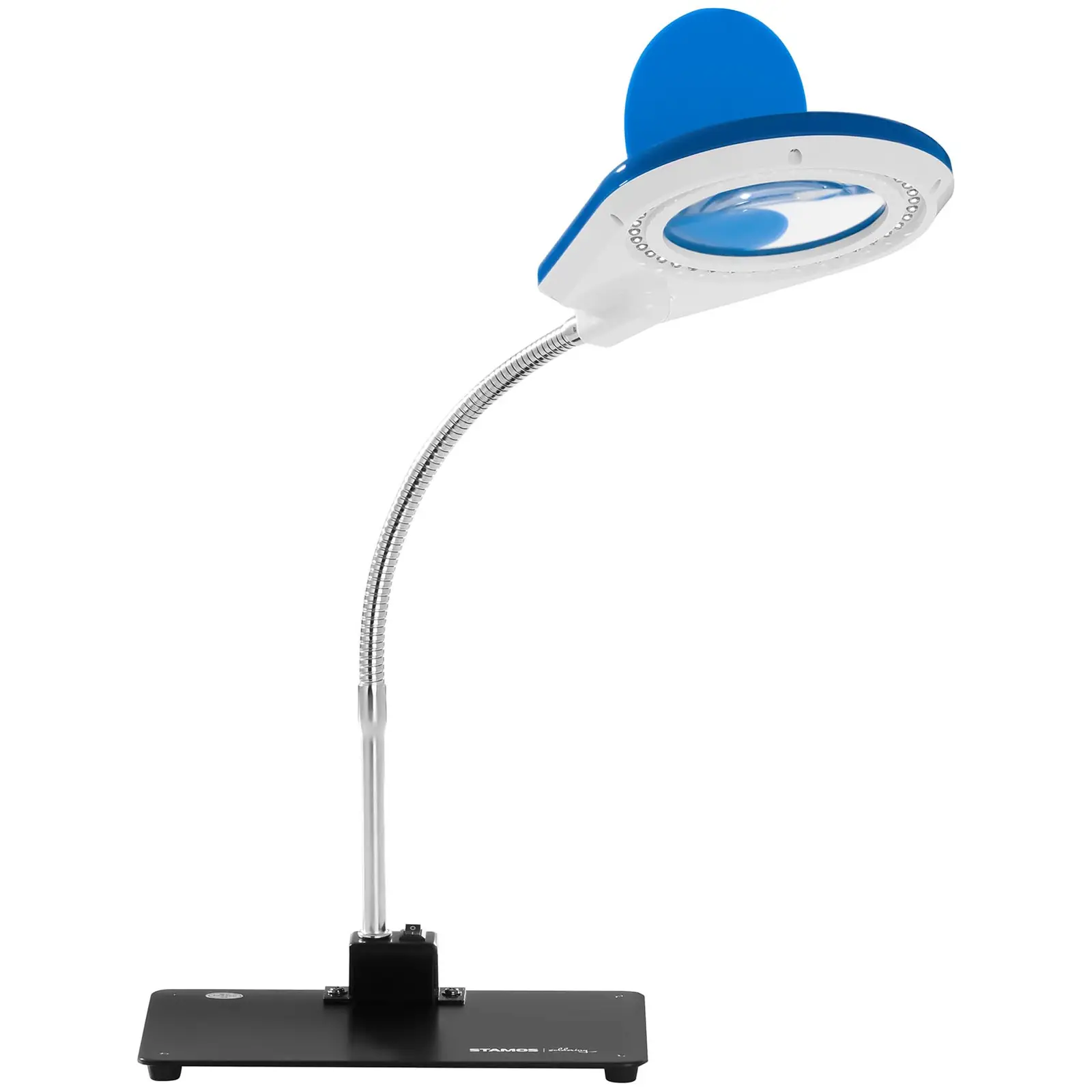 Magnifying Glass Lamp - 5-10 time enlargement - Blue