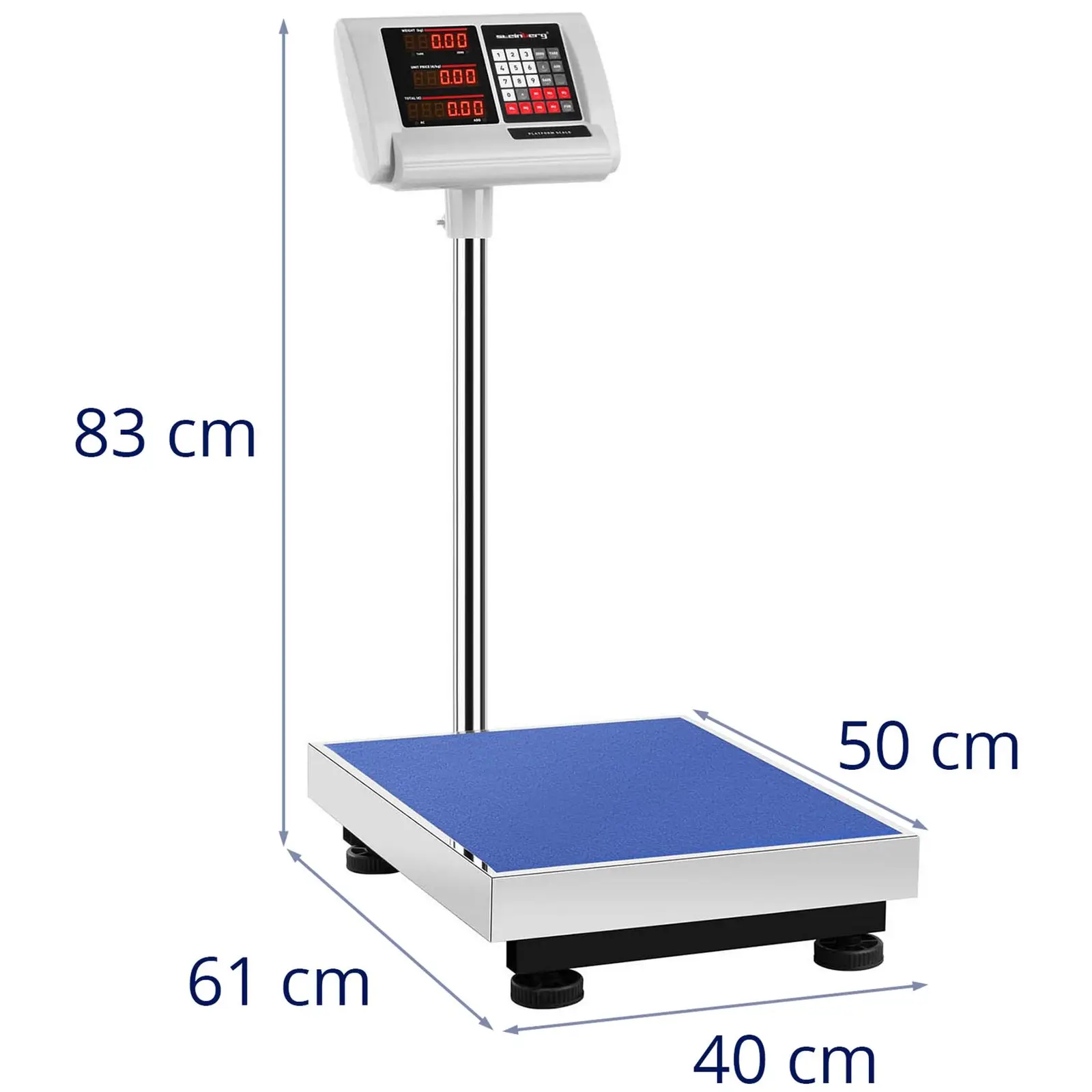 Factory second Platform Scale - 150 kg / 10 g - 50 x 40 cm