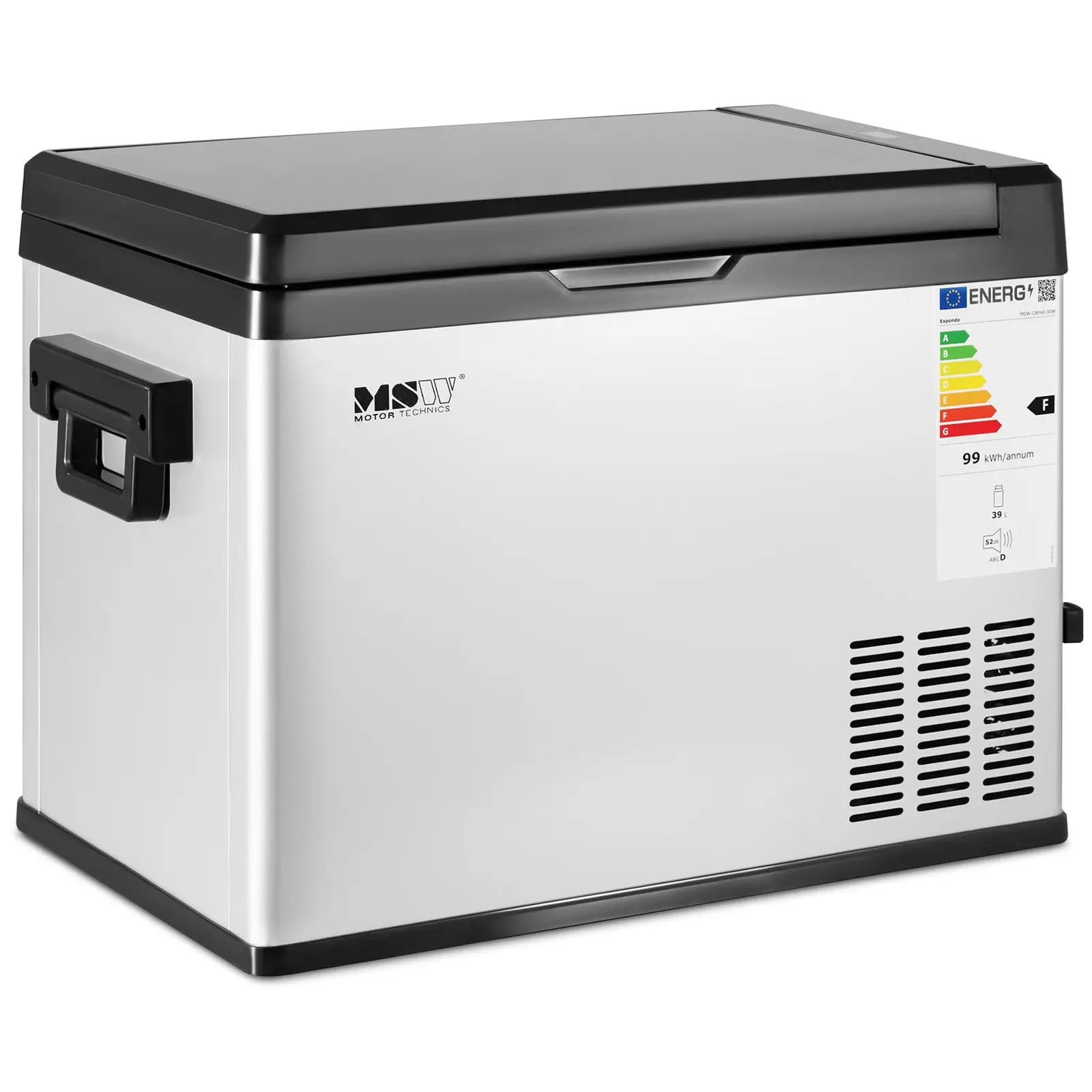 Car Refrigerator - 39 L - -20 - 20 °C - 12/24 V (DC) / AC adapter V
