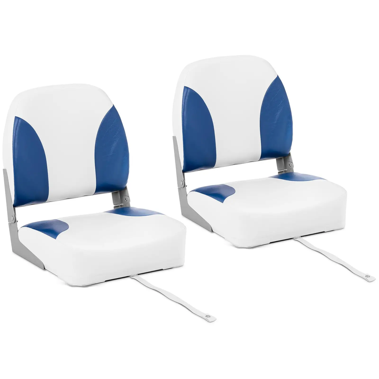 Boat Seat - 2 pcs. - 41 x 50 x 51 cm - white-blue