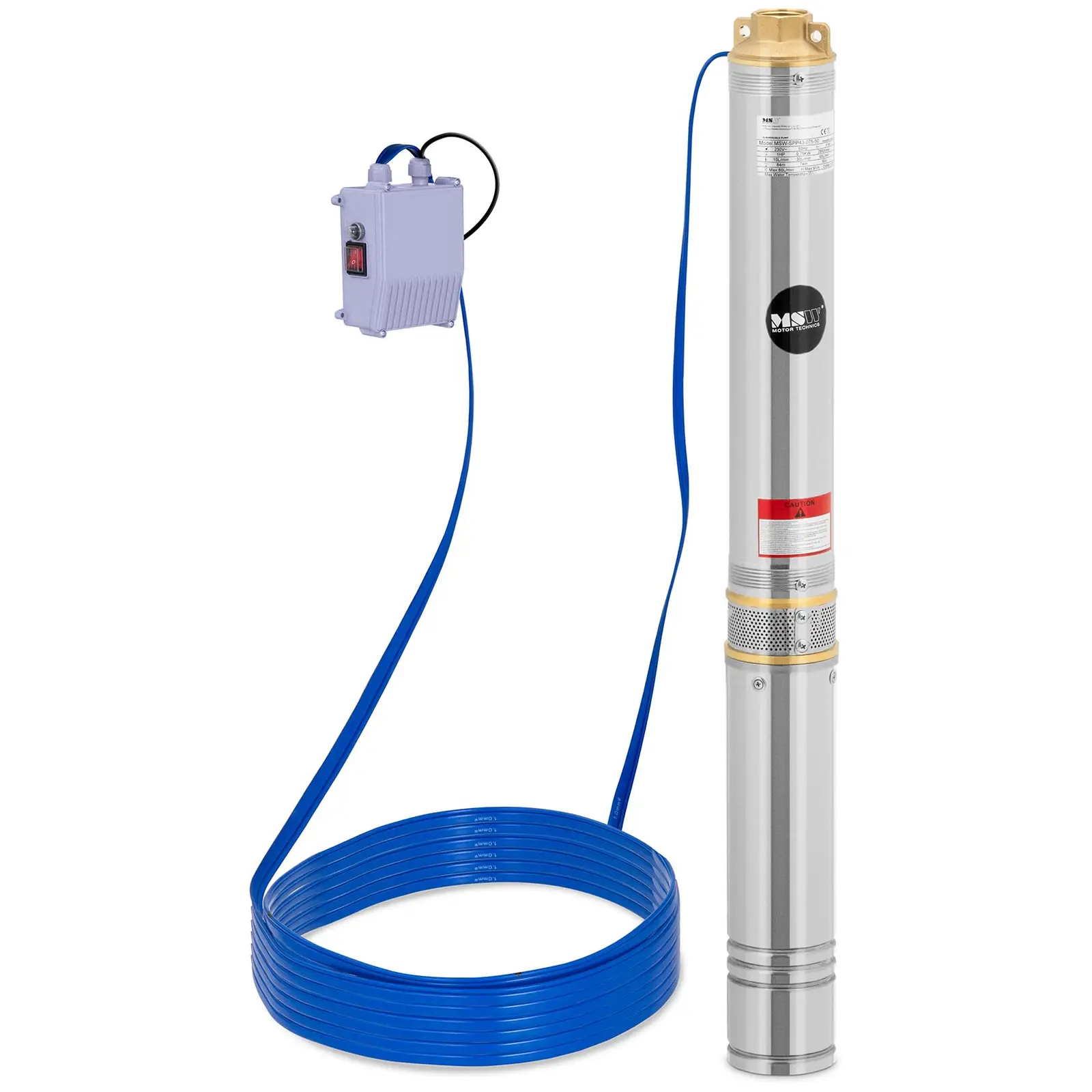 Submersible Pump - 4000 l/h - 1000 W - stainless steel