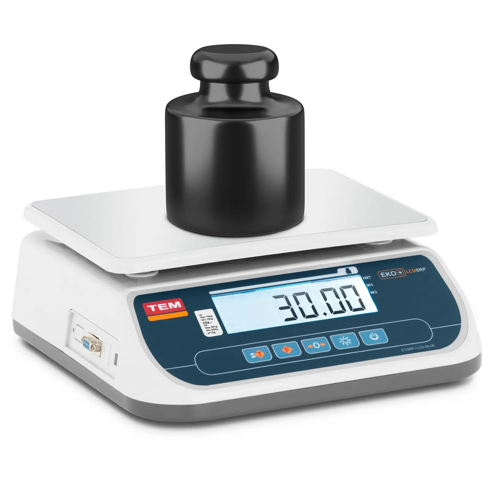 Factory second Table Scale - approved - 30 kg / 10 g - LCD