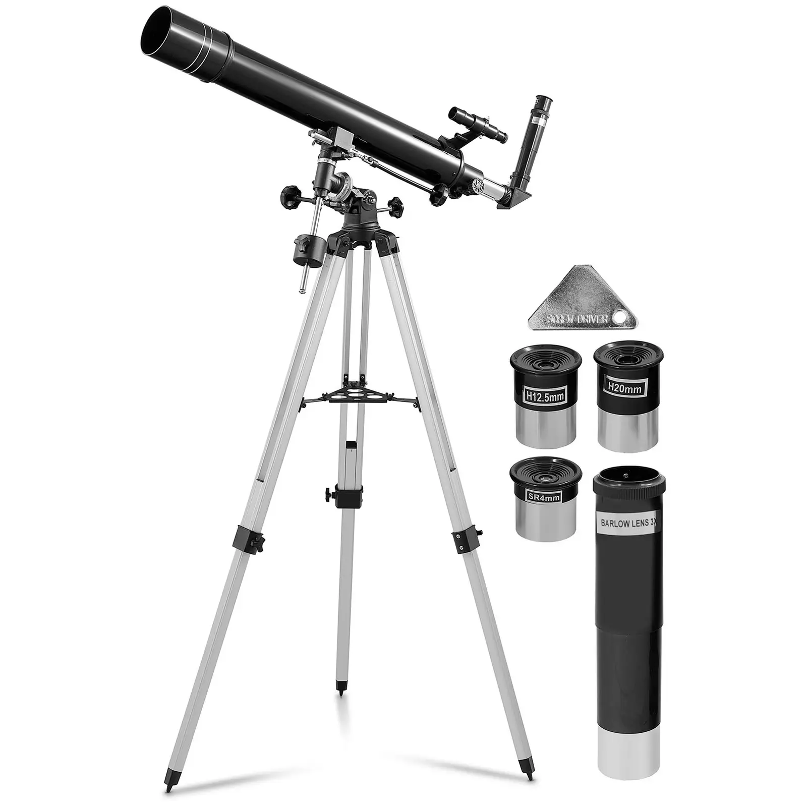 Telescope - Ø 80 mm - 900 mm - Tripod stand