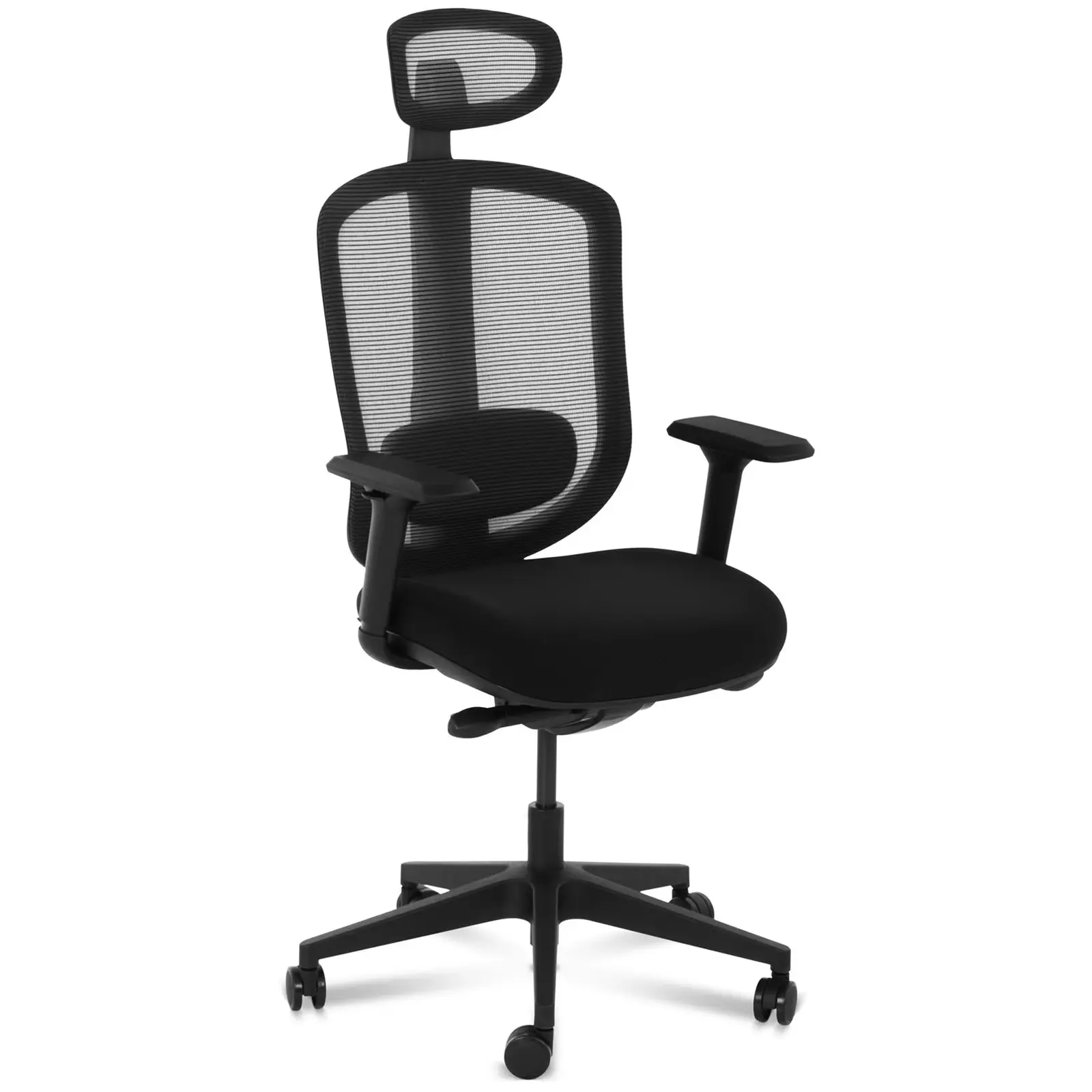 Office Chair - mesh back - headrest and lumbar support - 150 kg