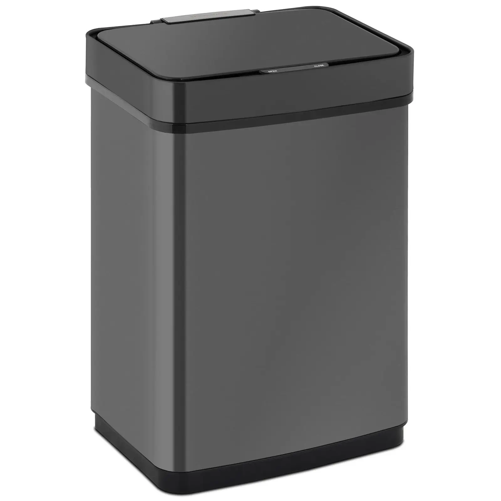Sensor Trash Can - 50 L - black - rectangular