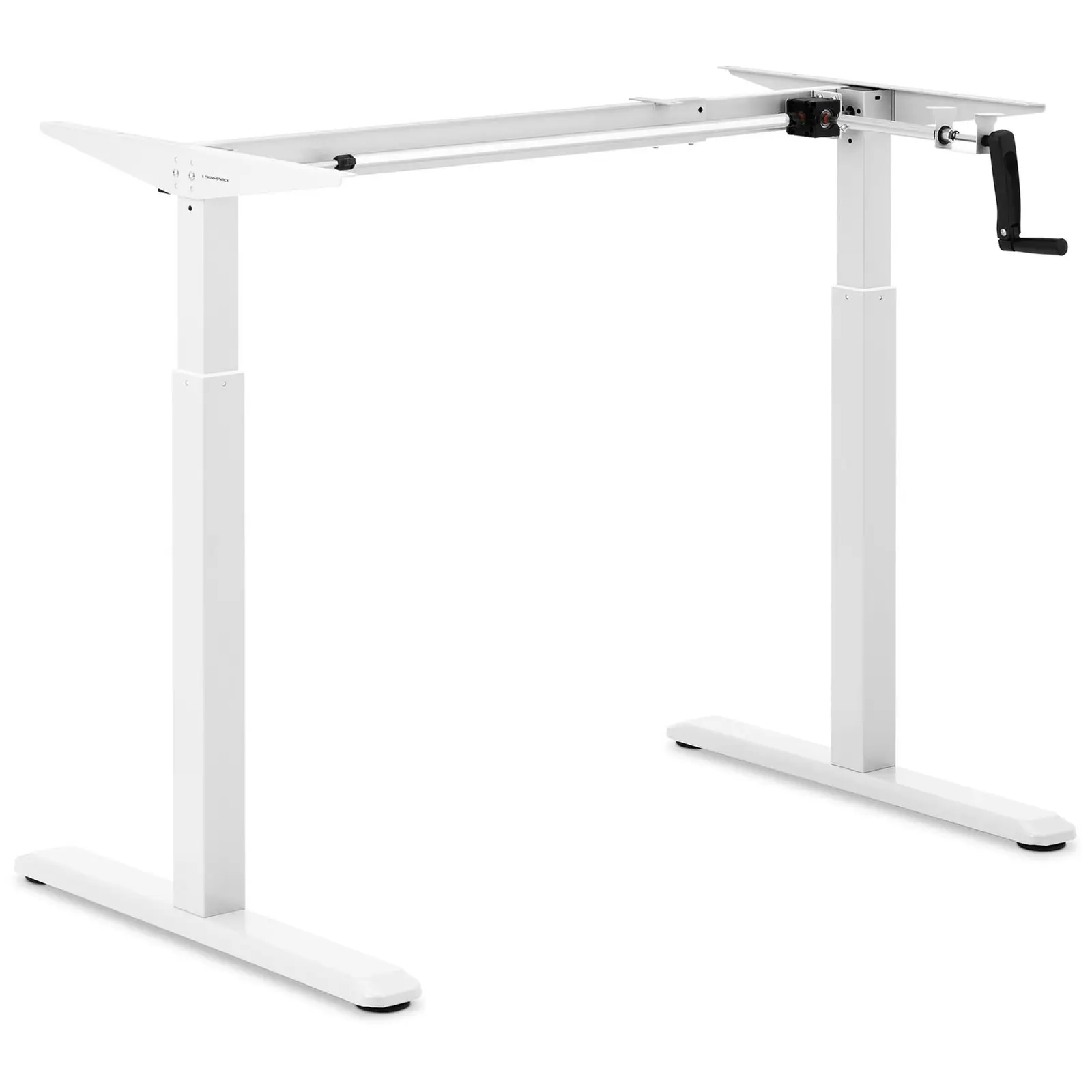 Desk Frame - height adjustable - manual - 70 kg - white