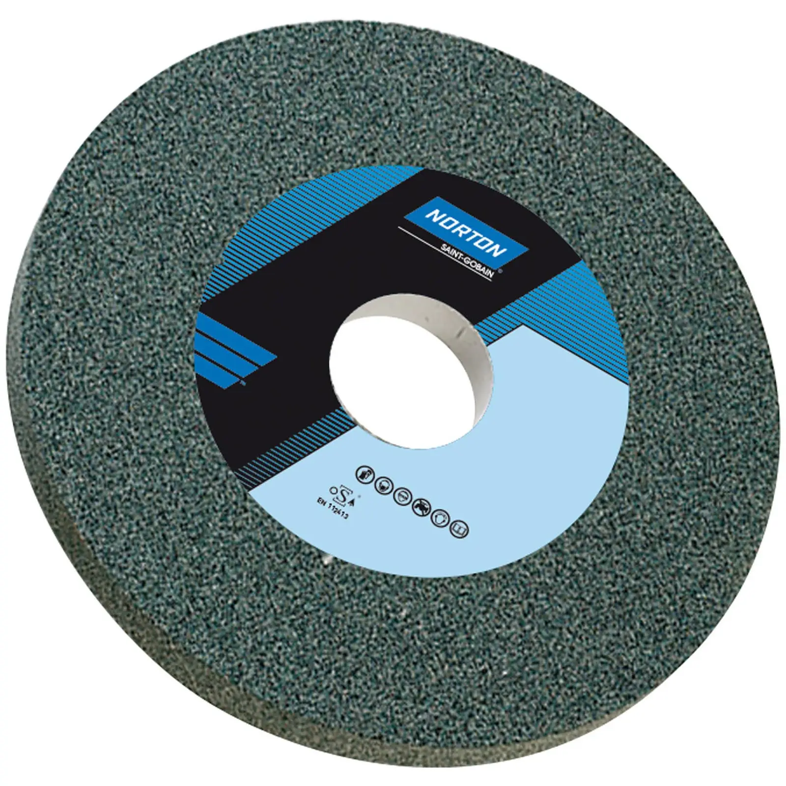 Grinding Wheel - Ø 200 mm - 36 grit - hardness grade K - silicon carbide (green) - 5 pieces